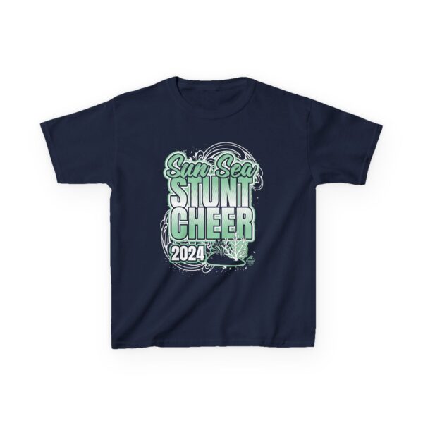 'Sun, Sea, Stunt, Cheer' 2024 T-shirt Kids - Image 4